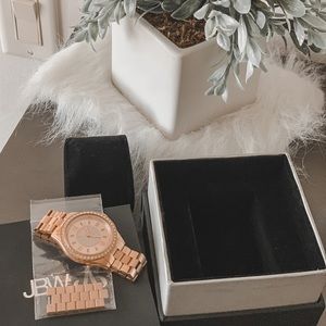 JBW MONDRIAN ROSE GOLD WATCH